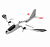Радиоуправляемый самолет AtomRC Flying Fish (FPV версия) PNP