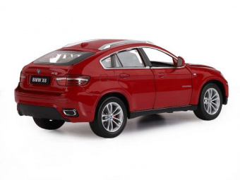 Машина ''АВТОПАНОРАМА'' BMW X6, бордовый, 1/26, в/к 24,5*12,5*10,5 см