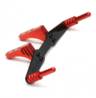 Стойки крепления корпуса задние (крас) 1/10 Traxxas Slash 2WD