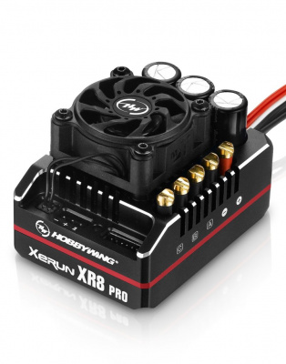 Бесколлекторный сенсорный регулятор XERUN XR8 PRO G2 для автомоделей масштаба 1:8