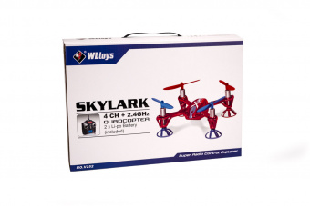 Радиоуправляемый квадрокоптер SkyLark V252 2.4GHz Mini Quadcopter