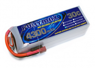 Аккумулятор LiPo Fullymax 22.2V 4300мАч 30C