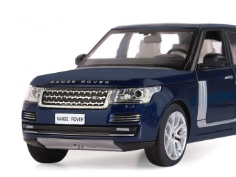Машина ''АВТОПАНОРАМА'' Range Rover, синий металлик, 1/26, свет, звук, в/к 24,5*12,5*10,5 см