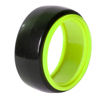 1/10 RC Car Rubber DRIFT Tyres / Tires with insert Wheel (4pcs) - Green