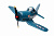 Радиоуправляемый самолет WL Toys A500 Q VERSION F4U PIRATE