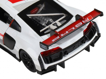 Машина ''АВТОПАНОРАМА'' AUDI R8, белый перламутр, 1/32, свет, звук, инерция, в/к 17,5*13,5*9 см