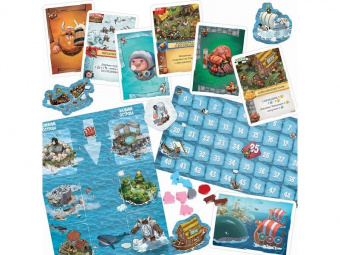 Настольная игра ZVEZDA ''Поселенцы. Северные Империи''