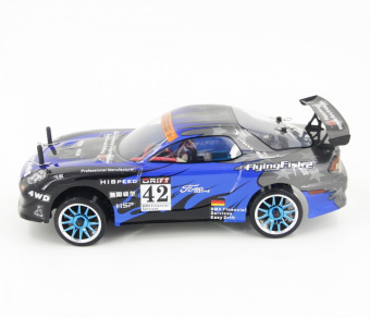 Радиоуправляемый автомобиль для дрифта HSP Flying Fish 2 - 1:16 4WD - 94163-16375 - 2.4G