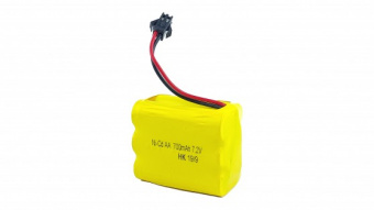 Аккумулятор Ni-Cd 7.2V 700 mAh AA (разъем SM)
