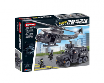 Конструктор OXFORD OWN SERIES SWAT - QUICK REACTION FORCE 528дет. ST33353