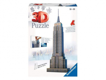 3D Пазл Ravensburger Эмпайр Стейт Билдинг, 216 эл.