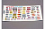 Decal sheet, racing sponsors