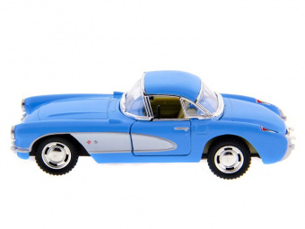 Машина Kinsmart Chevrolet Corvette 1957 инерция (1/12шт.) 1:34 б/к