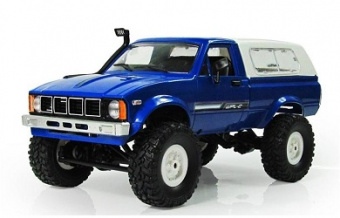 Радиоуправляемая машина WPL пикап Hilux (синяя) 4WD 2.4G 1/16 RTR