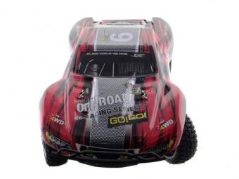 Радиоуправляемый шорт-корс Remo Hobby 9EMU Brushless (красный) 4WD 2.4G 1/8 RTR