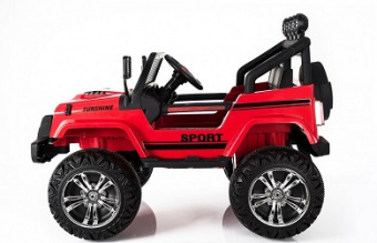 Электромобиль Little Sun Jeep Red