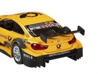 Машина АВТОПАНОРАМА BMW M4, 1/44, желтый, инерция, откр. двери, в/к 17,5*12,5*6,5 см