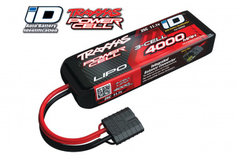4000mah 11.1v 3-Cell 25C LiPO Battery (iD Plug)
