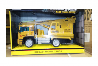 Машинка инерционная HC-Toys Подъемный кран 1:12