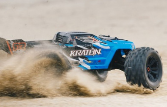 Монстр 1:8 ARRMA Kraton 6S 4WD BLX Speed Monster Truck RTR Blue