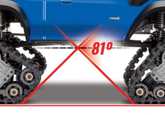 Радиоуправляемая трофи TRAXXAS TRX-4 Sport TraxxTM 1/10 Scale 4X4 Trail Truck Синий