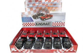 Машина инерционная Kinsmart Ford F-150 Police Fire Rescue 1:40 б/к