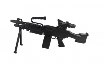 Пулемет M249 стрелящий орбизами 1288-7