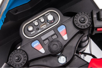 Детский электромобиль мотоцикл BMW Красный