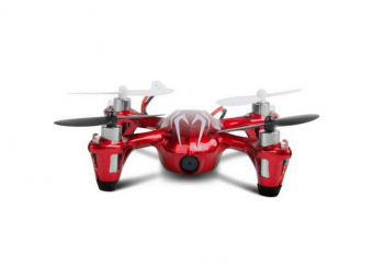 Р/У квадрокоптер Hubsan X4 HD камера 2.4G (красно-серебристый)