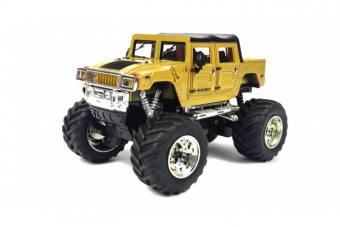 Машинка на пульте управления Hummer 1:43 Желтый