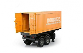 Радиоуправляемый контейнеровоз Double E Mercedes-Benz Arocs 1:20 2.4G