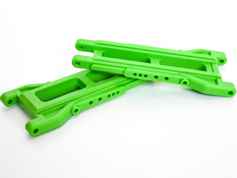 Рычаги пластиковые (удлиненные) для Remo Hobby 1/8 8037 (2024г), тюнинг, зеленые