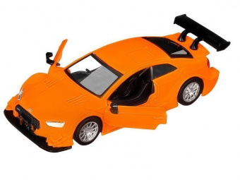 Машина АВТОПАНОРАМА Audi RS 5 DTM, оранжевый, 1/43, инерция, в/к 17,5*12,5*6,5 см