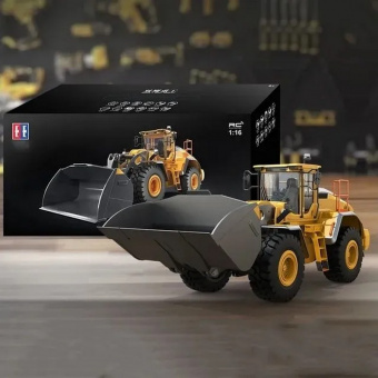 Радиоуправляемый колесный погрузчик Double Eagle Volvo L260H 1/16 2.4G RTR