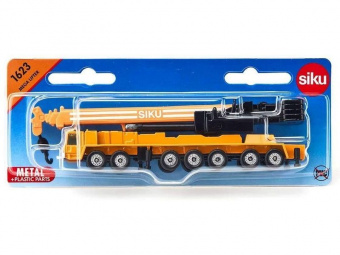 Автокран Siku 1623 1/55, 16 см, желтый