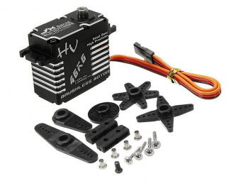 Сервомашинка цифровая JX Servo BLS-HV7146MG (71г/47.8/0.10/7.4V) бесколлекторная, Full metal