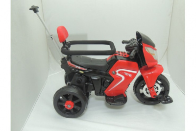 Электромотоцикл детский, цвет красный