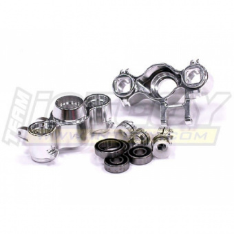 Кулаки (2шт)(серебро) для 1/10 Revo E-Revo Summit Slayer T/E-Maxx 3903/5/8 4907/8