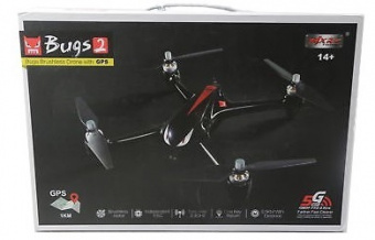 Радиоуправляемый квадрокоптер MJX R/C Black Bugs 2 GPS FPV WiFi Brushless 2.4G RTF