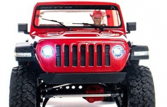 Модель для трофи Axial 1/10 SCX10 III Jeep JT Gladiator Rock Crawler with Portals RTR (красный)