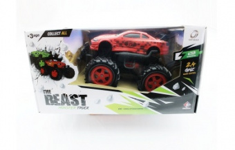 Радиоуправляемый внедорожник Wangfeng Monstre Truck Nissan Silvia 1:16 (свет, звук)
