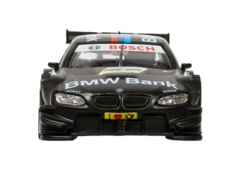 Машина АВТОПАНОРАМА BMW M3, DTM, 1/42, черный, инерция, откр. двери, в/к 17,5*12,5*6,5 см