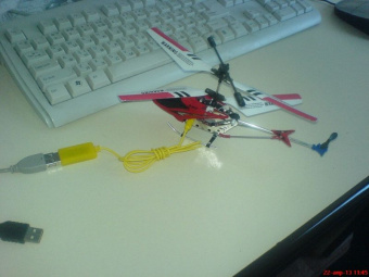 USB-зарядка 3.7V Li-Po, Li-Ion для вертолета Syma