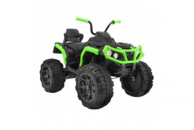 Детский квадроцикл Grizzly ATV Green/Black 12V с пультом управления