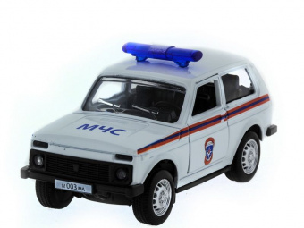 Машина ''АВТОПАНОРАМА'' инерц. ВАЗ 2121 1/50, в/к 12*7*5,5 см, белая