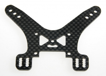 SHOCK TOWER CARBON FIBRE: REAR (4mm 1pc)