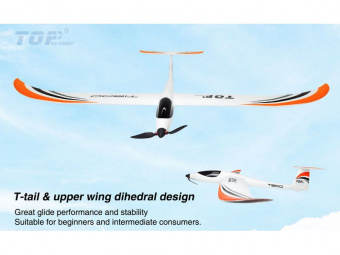 Радиоуправляемый планер Top RC T1800 (Propeller Power System) 1800мм 2.4G 4-ch LiPo RTF