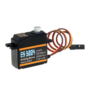 Рулевая машинка EMAX ES3004 17g (аналоговая)(3.5кг; 0,13с)