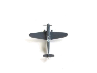 Сборная модель ZVEZDA Немецкий истребитель Мессершмитт BF-109F2, 1/144
