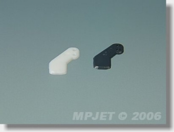 Кабанчик micro тип 1, пластик, отверстие 1мм, черный, MPJet, 2шт.
